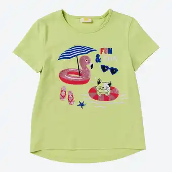 NKD Kinder-Mädchen-T-Shirt mit Frontaufdruck Angebot