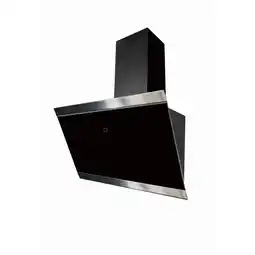 toom Baumarkt Respekta Kopffreie Schräghaube 'Skala' schwarz Metall, Glas 60 cm Angebot