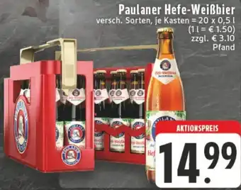 Edeka Paulaner Hefe-Weißbier Angebot