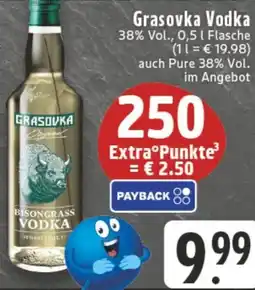 Edeka Grasovka Vodka Angebot