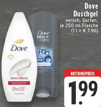 Edeka Dove Duschgel Angebot