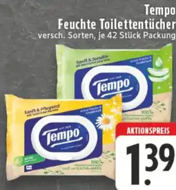 Edeka Tempo Feuchte Toilettentücher Angebot