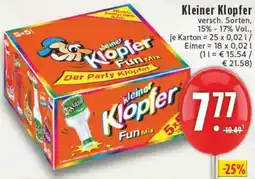 Edeka Kleiner Klopfer Angebot