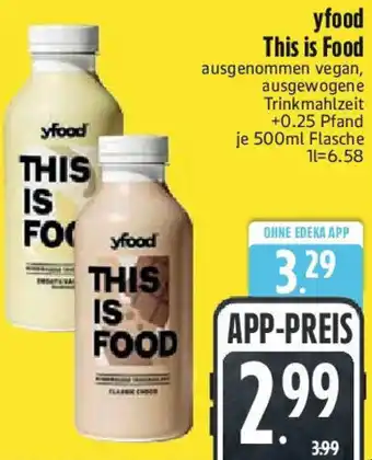 Edeka yfood This is Food Angebot