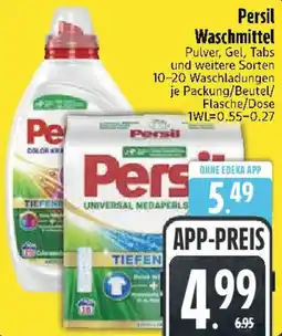 Edeka Persil Waschmittel Angebot