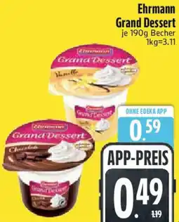 Edeka Ehrmann Grand Dessert Angebot