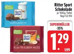 Edeka Ritter Sport Schokolade Angebot
