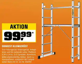 OBI DRABEST KLEINGERÜST Angebot