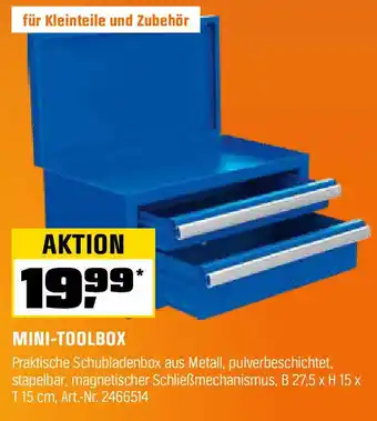 OBI MINI-TOOLBOX Angebot