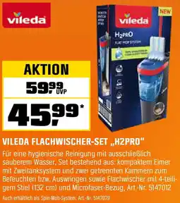 OBI VILEDA FLACHWISCHER-SET „H2PRO" Angebot