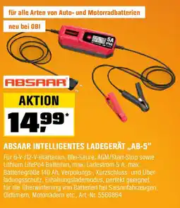 OBI ABSAAR INTELLIGENTES LADEGERÄT „,AB-5" Angebot