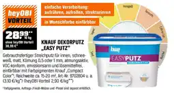 OBI KNAUF DEKORPUTZ ,,EASY PUTZ" Angebot