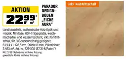 OBI PARADOR DESIGN- BODEN ,,EICHE AURA" Angebot