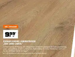 OBI KRONOFLOORING LAMINATBODEN ,,OAK SAND CANTAL" Angebot