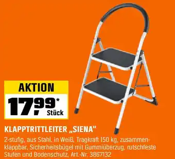 OBI KLAPPTRITTLEITER "SIENA" Angebot