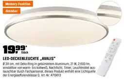 OBI LED-DECKENLEUCHTE,,AVALIS" Angebot