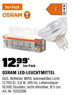 OBI OSRAM LED-LEUCHTMITTEL 5er-Pack Angebot