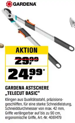 OBI GARDENA ASTSCHERE ,,TELECUT BASIC" Angebot