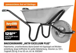 OBI BAUSCHUBKARRE „AKTIV EXCELLIUM PLUS" Angebot