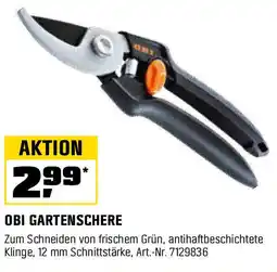 OBI OBI GARTENSCHERE Angebot