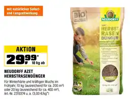 OBI NEUDORFF AZET HERBSTRASENDÜNGER Angebot