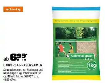 OBI UNIVERSAL-RASENSAMEN Angebot