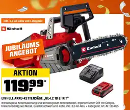 OBI EINHELL AKKU-KETTENSÄGE „GE-LC 18 LI KIT" Angebot