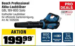 OBI Bosch Professional Akku-Laubbläser GBL 18V-800 Solo Angebot