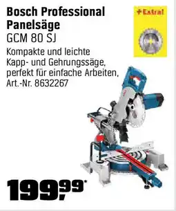 OBI Bosch Professional Panelsäge GCM 80 SJ Angebot