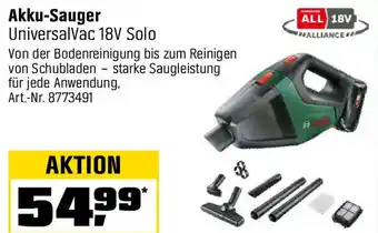 OBI BOSCH Akku-Säbelsäge Advanced Recip 18V Solo Angebot