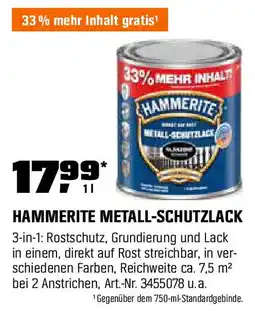 OBI HAMMERITE METALL-SCHUTZLACK Angebot