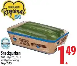 Edeka Snackgurken Angebot