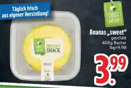 Edeka Ananas ,,sweet" Angebot