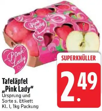 Edeka Tafeläpfel ,,Pink Lady" Angebot