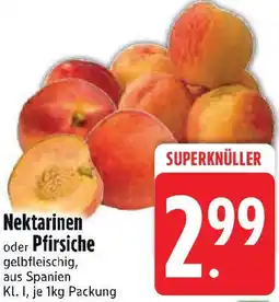 Edeka Nektarinen oder Pfirsiche Angebot