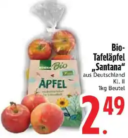 Edeka Bio Tafeläpfel ,,Santana" Angebot