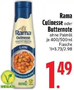 Edeka Rama Culinesse oder Butternote Angebot