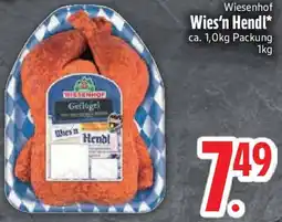 Edeka Wiesenhof Wies'n Hendl Angebot