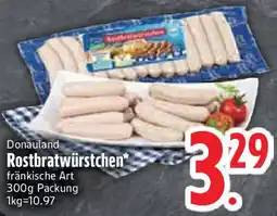 Edeka Donauland Rostbratwürstchen Angebot