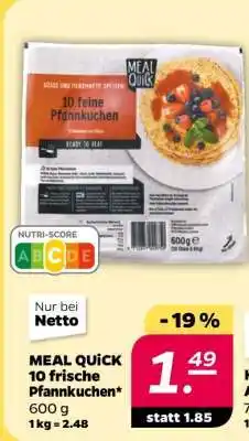 NETTO MEAL QUICK 10 frische Pfannkuchen Angebot