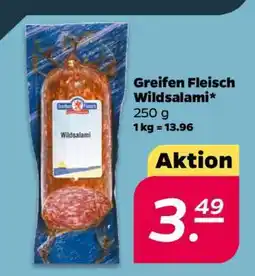 NETTO Greifen Fleisch Wildsalami Angebot