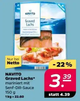 NETTO NAVITO Graved Lachs Angebot