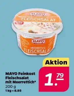 NETTO MAYO Feinkost Fleischsalat mit Meerrettich Angebot