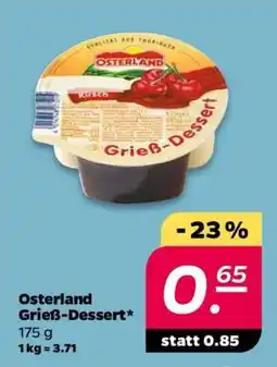 NETTO Osterland Grieß- Dessert Angebot