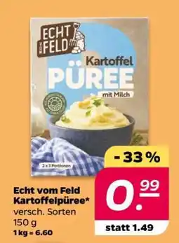 NETTO Echt vom Feld Kartoffelpüree Angebot