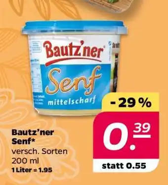 NETTO Bautz’ner Senf Angebot