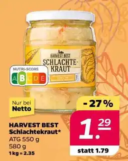 NETTO HARVEST BEST Schlachtekraut Angebot