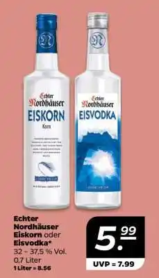 NETTO Echter Nordhäuser Eiskorn oder Eisvodka Angebot
