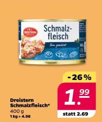 NETTO Dreistern Schmalzfleisch Angebot