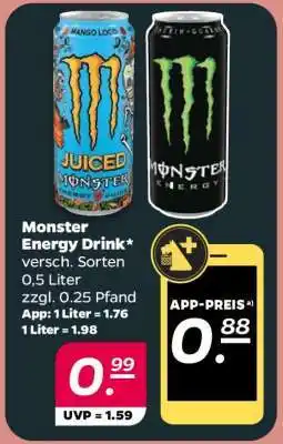 NETTO Monster energy drink Angebot